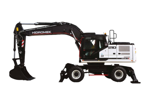 HIDROMEK HMK 210 W Excavators with 101-200 HP Range & Has Excavators Type